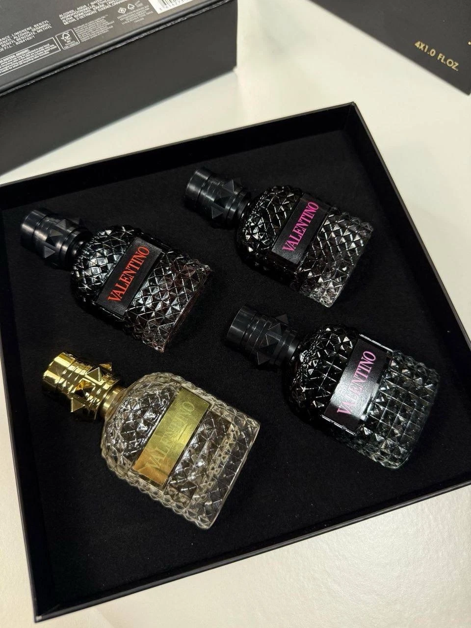 Perfect gift -- 4-Piece Black Gift Set